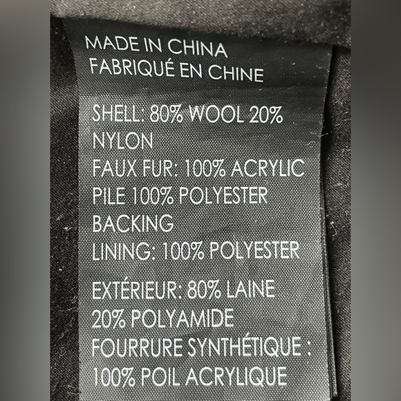 Club Monaco Wool Crosszip Overcoat - Picture 6 of 6